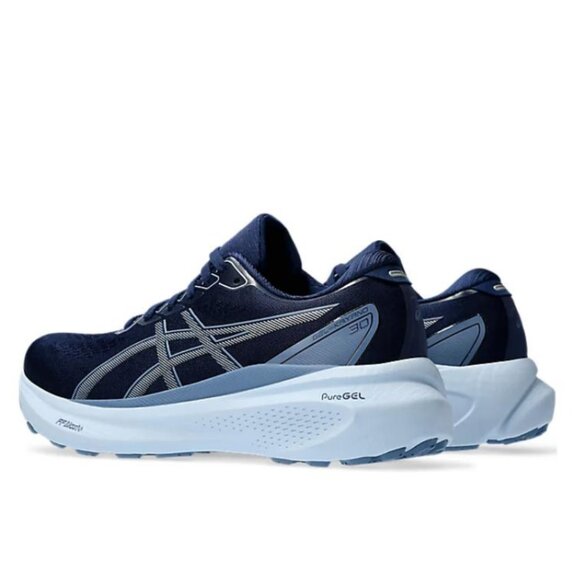 Asics Gel-Kayano 30 Lace-Up Blue Synthetic Womens Running Shoes 1012B357_405 - Picture 3 of 8